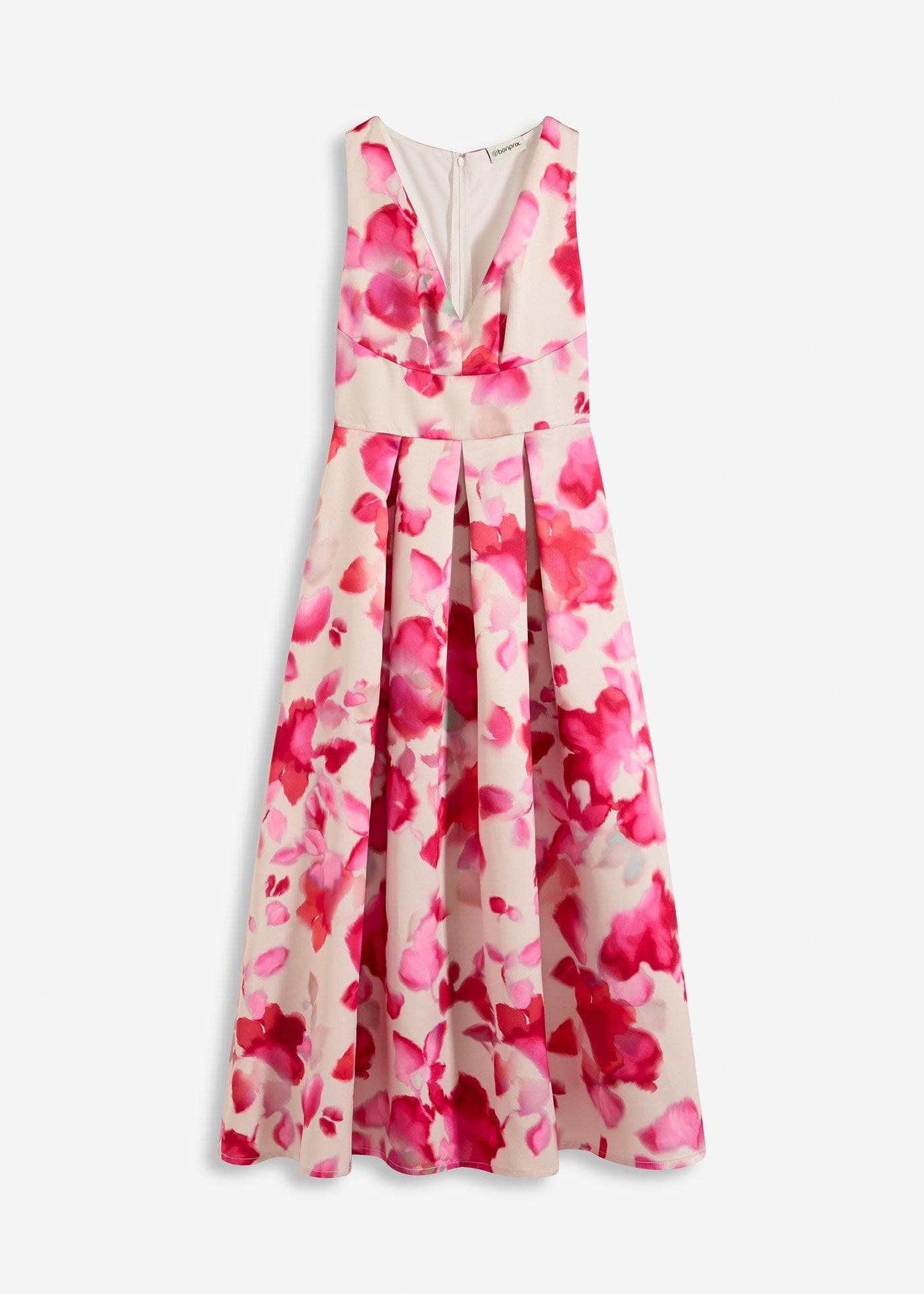 Maxikleid aus Glaenzendem Satin – Bild 1 von 5