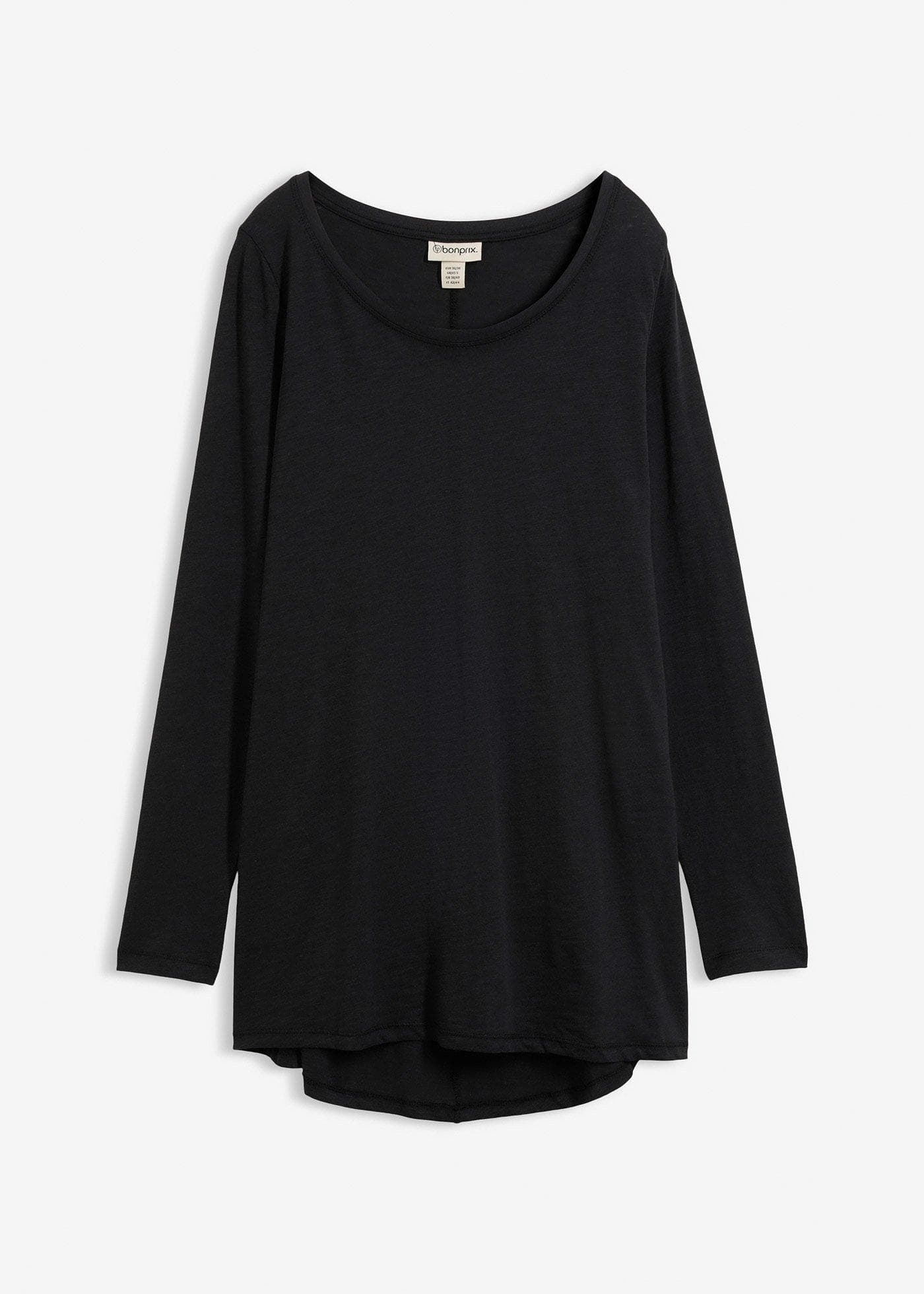 Langarmshirt mit Rundhalsausschnitt – Bild 1 von 5