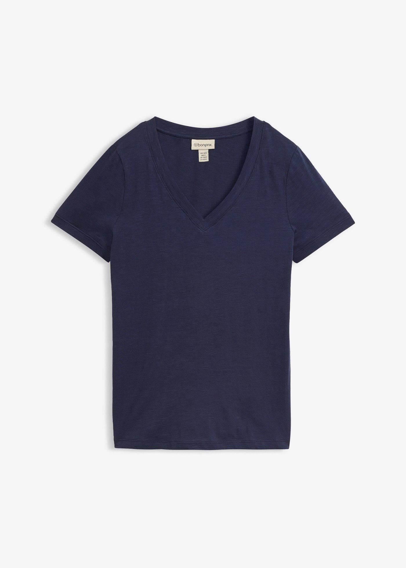 T Shirt mit V Ausschnitt – Bild 1 von 5