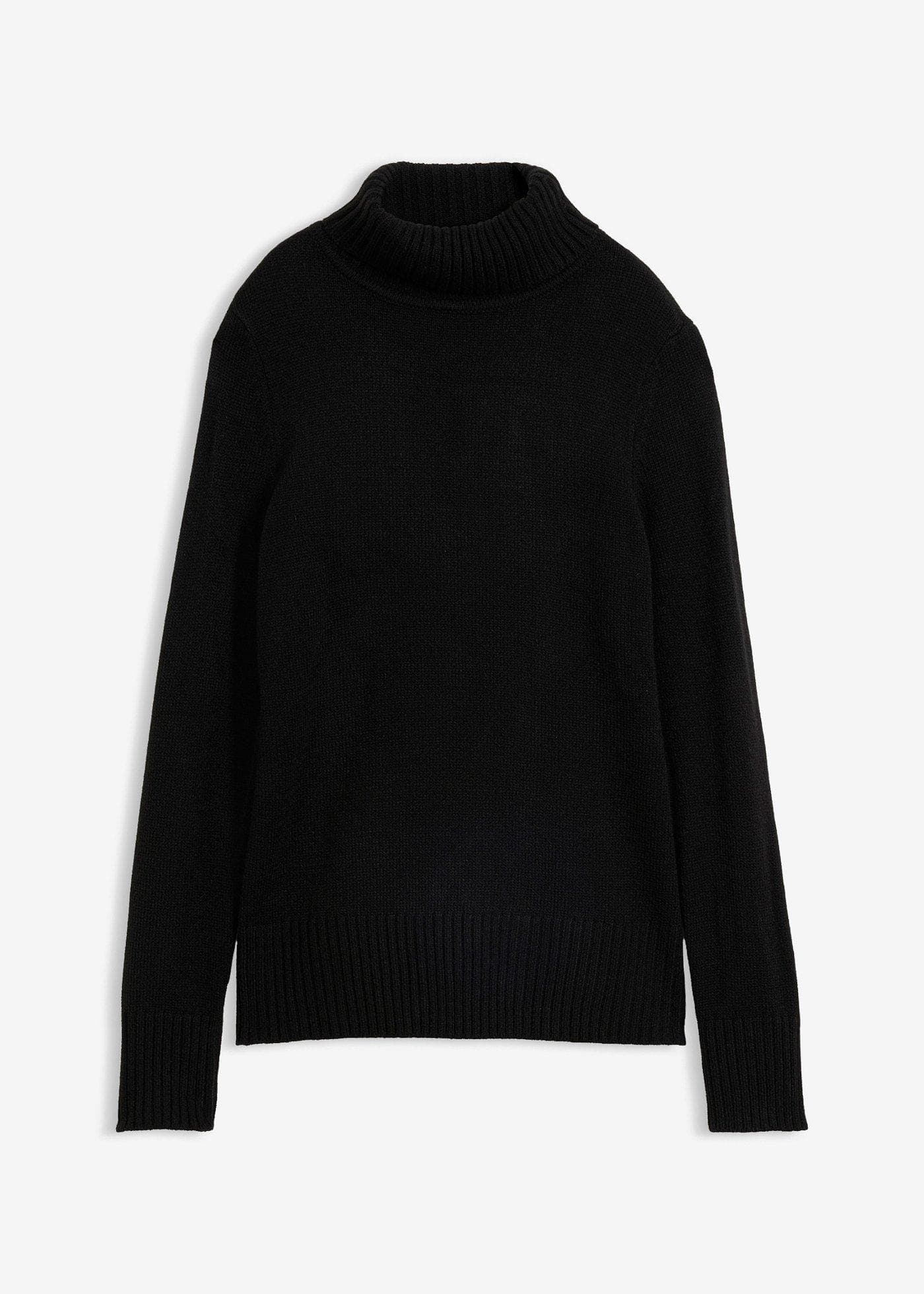 Basic Rollkragenpullover