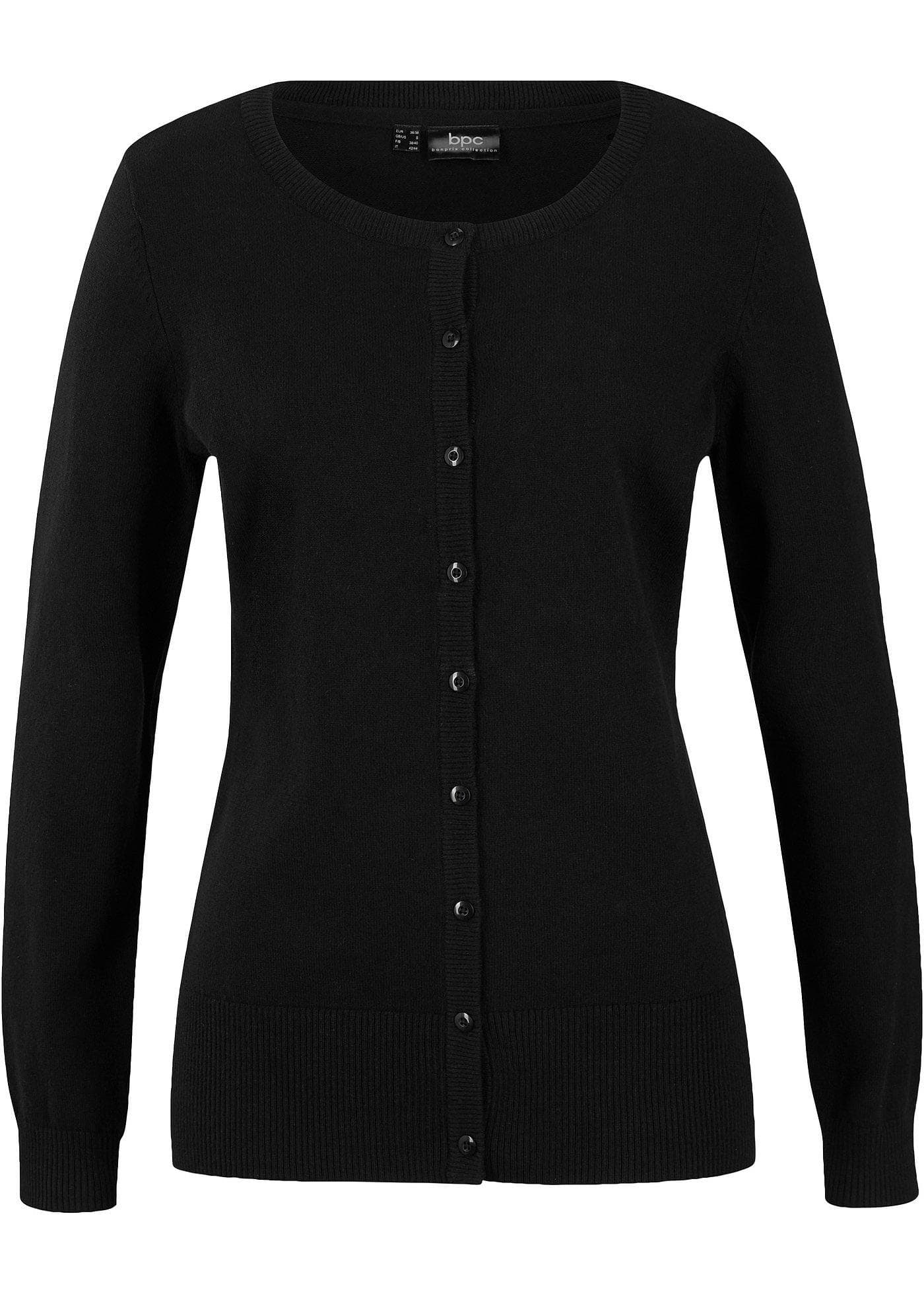 Basic Feinstrickjacke – Bild 1 von 5