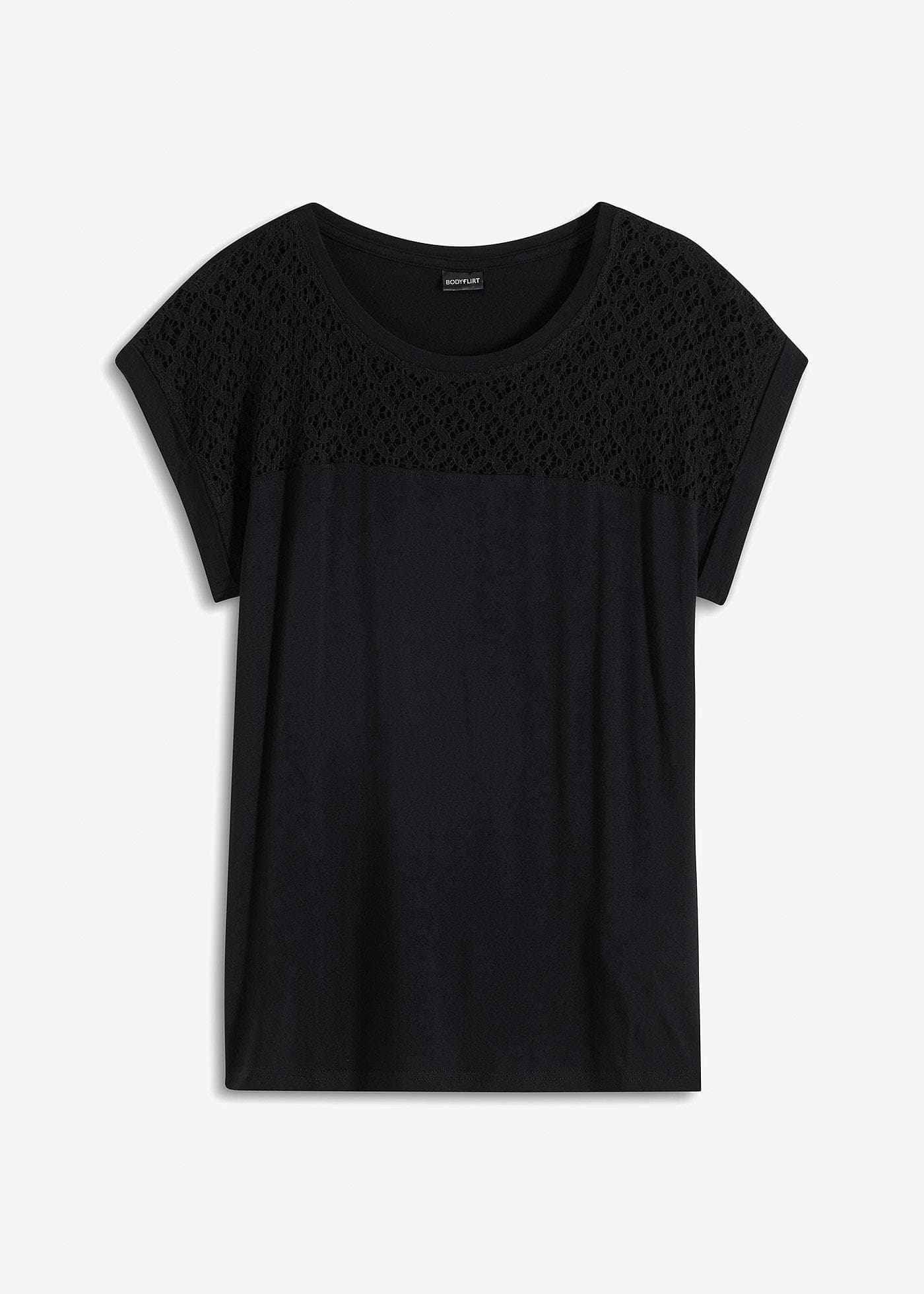 Shirt mit Spitze – Bild 1 von 5