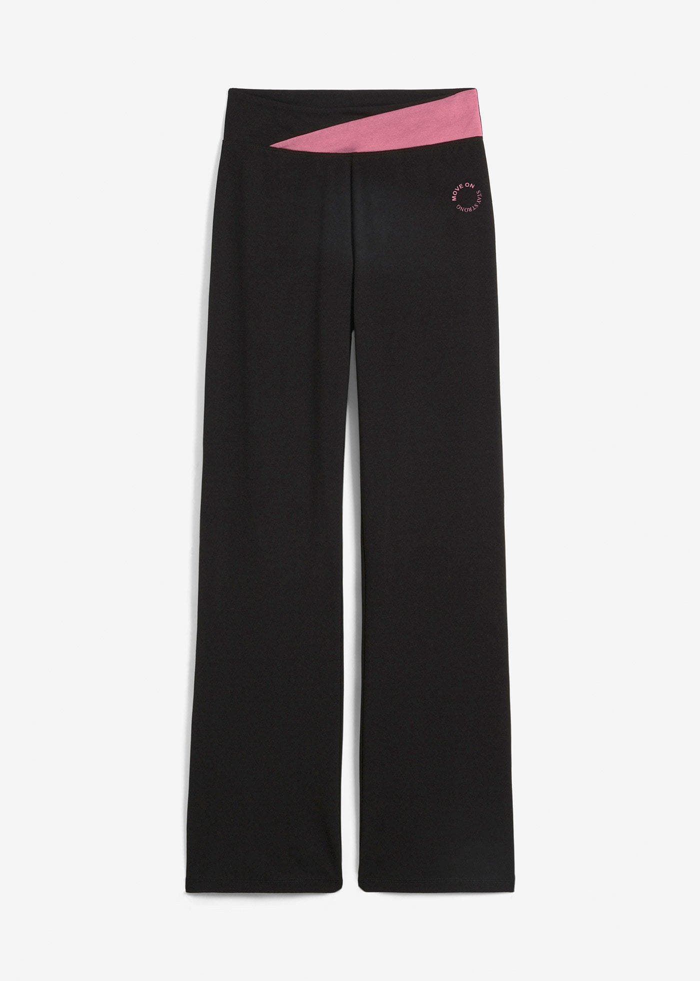 Baumwoll Sporthose mit Stretch Bootcut – Bild 1 von 5