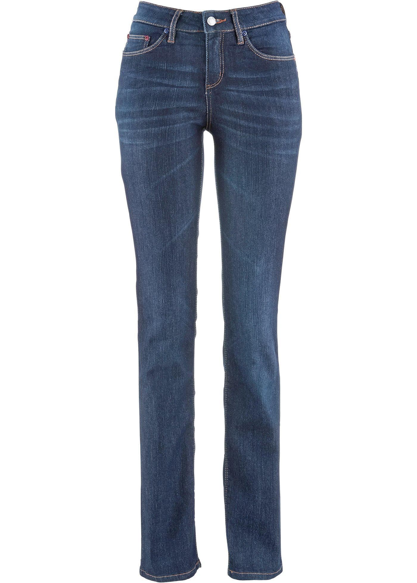 Straight Jeans Mid Waist Stretch – Bild 1 von 5