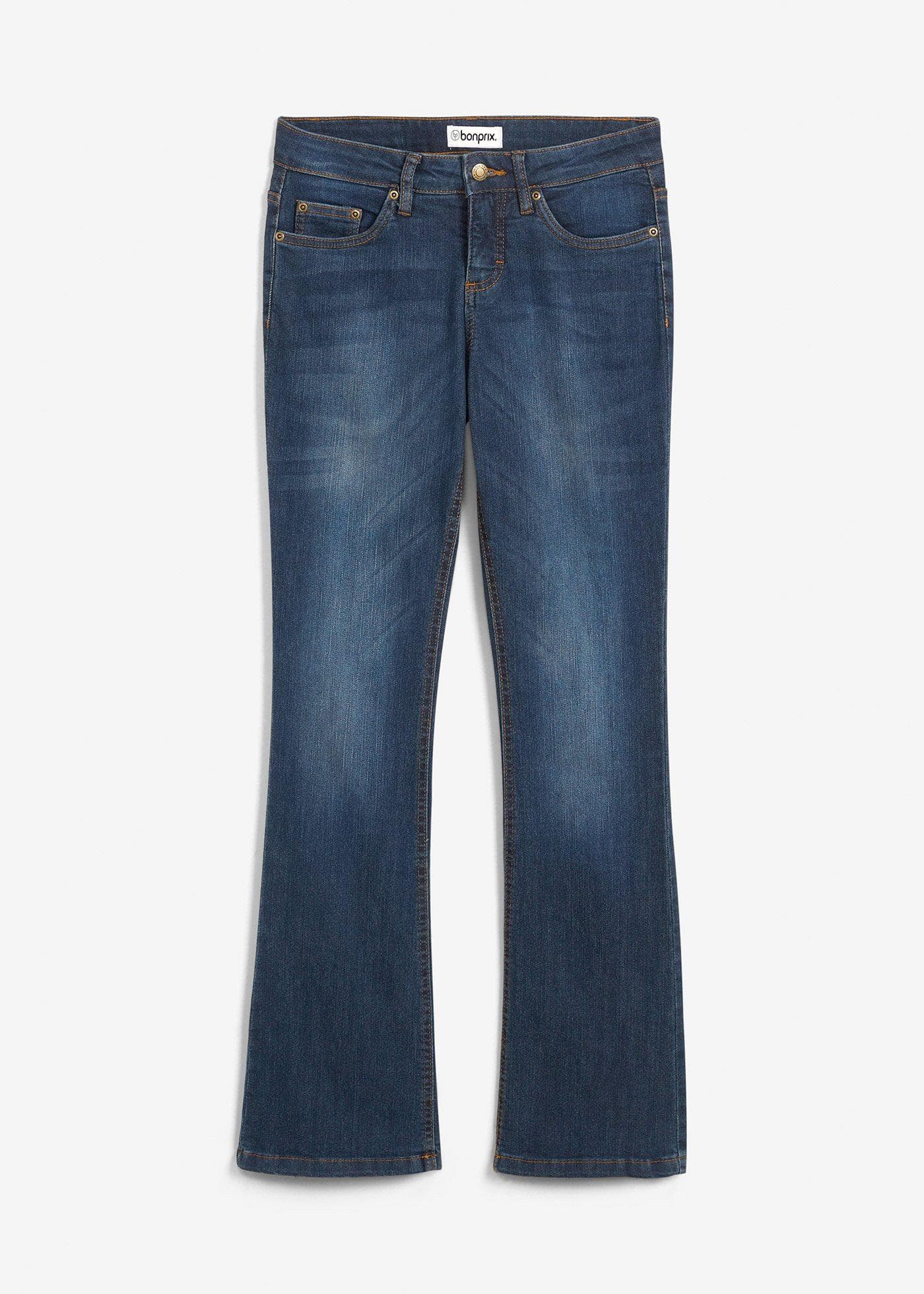 Bootcut Jeans Mid Waist Stretch – Bild 1 von 5