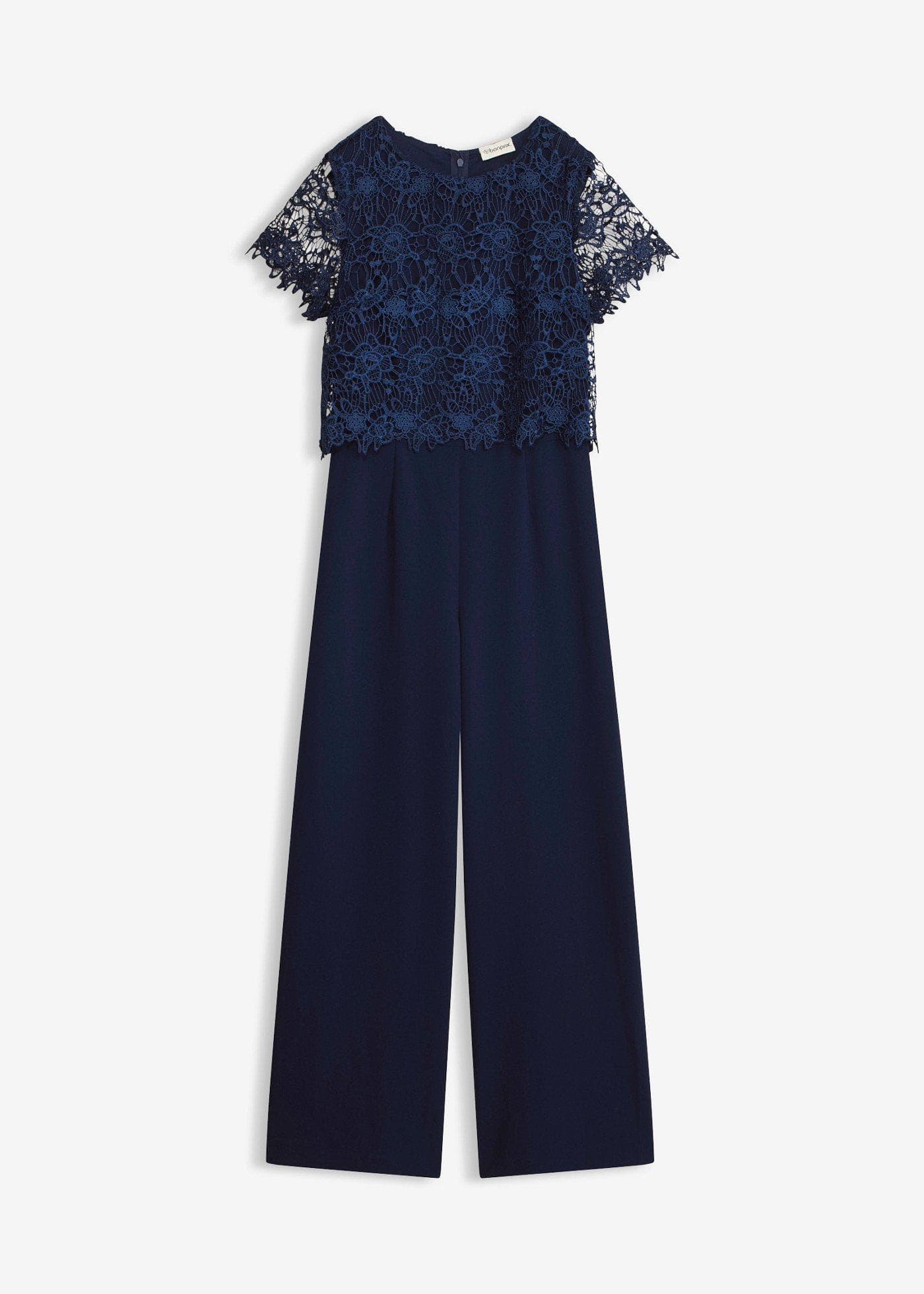 Jumpsuit mit Spitze – Bild 1 von 5