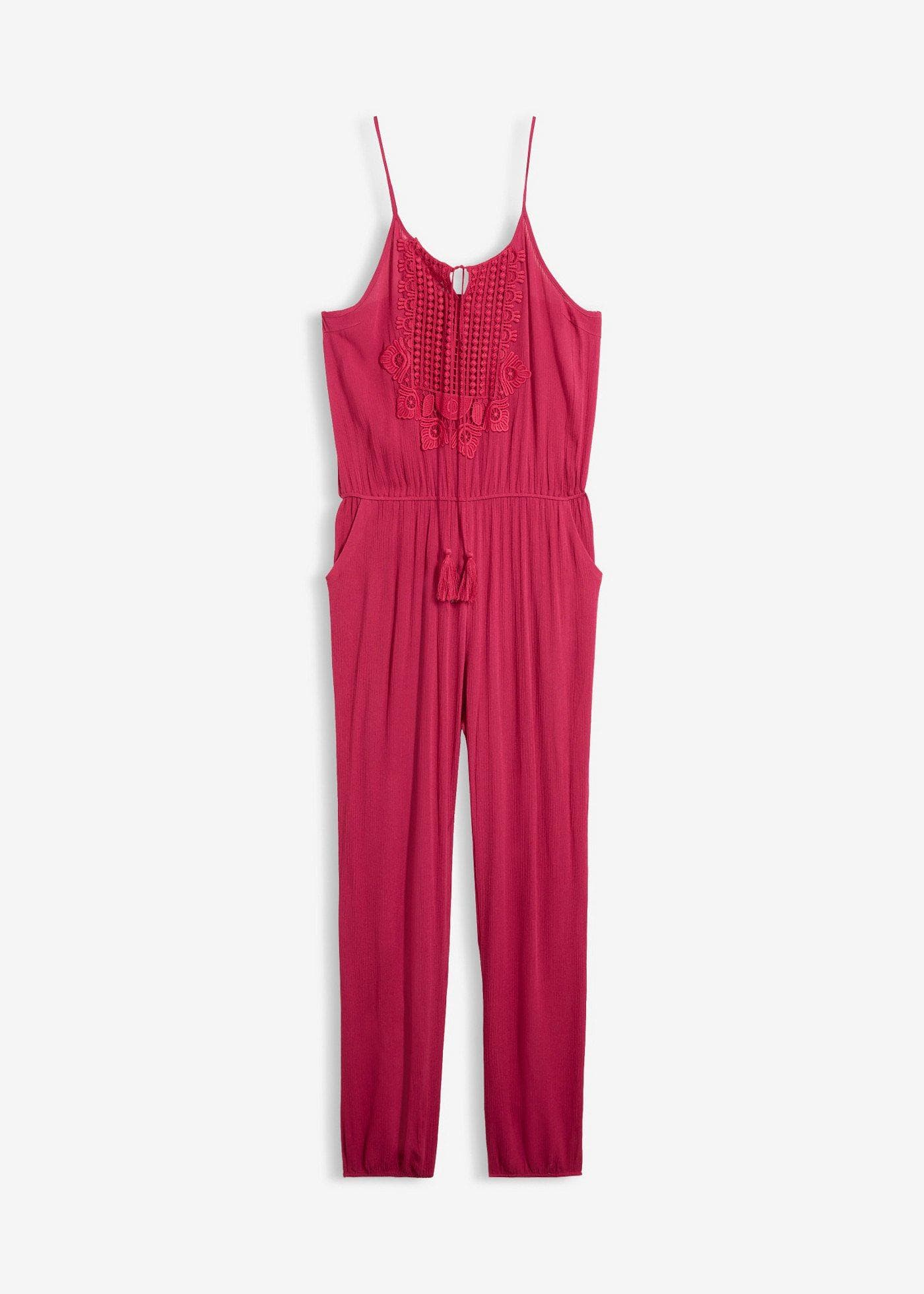 Jumpsuit aus Strukturierter Viskose – Bild 1 von 5