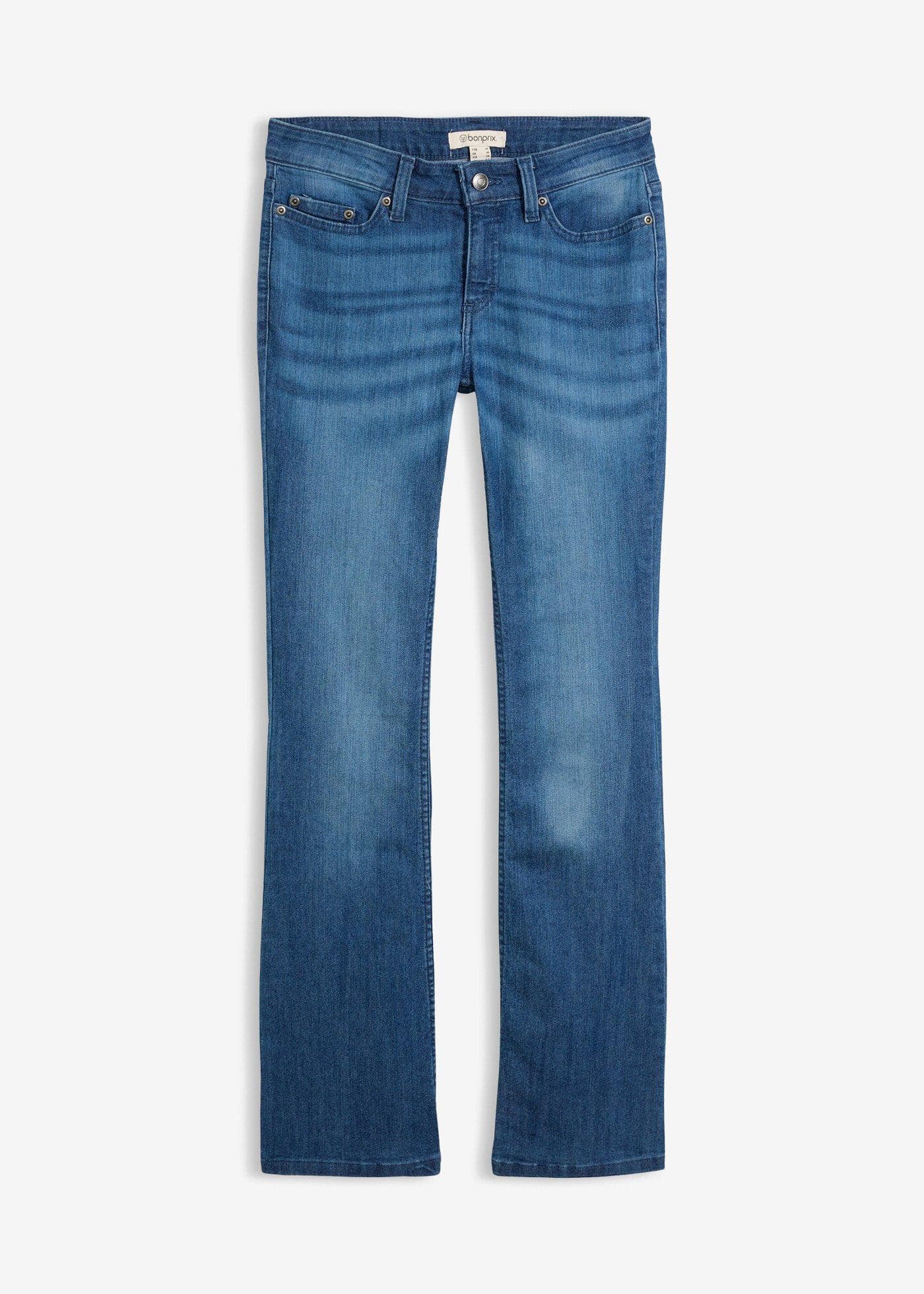 Bootcut Jeans Mid Waist Stretch – Bild 1 von 5