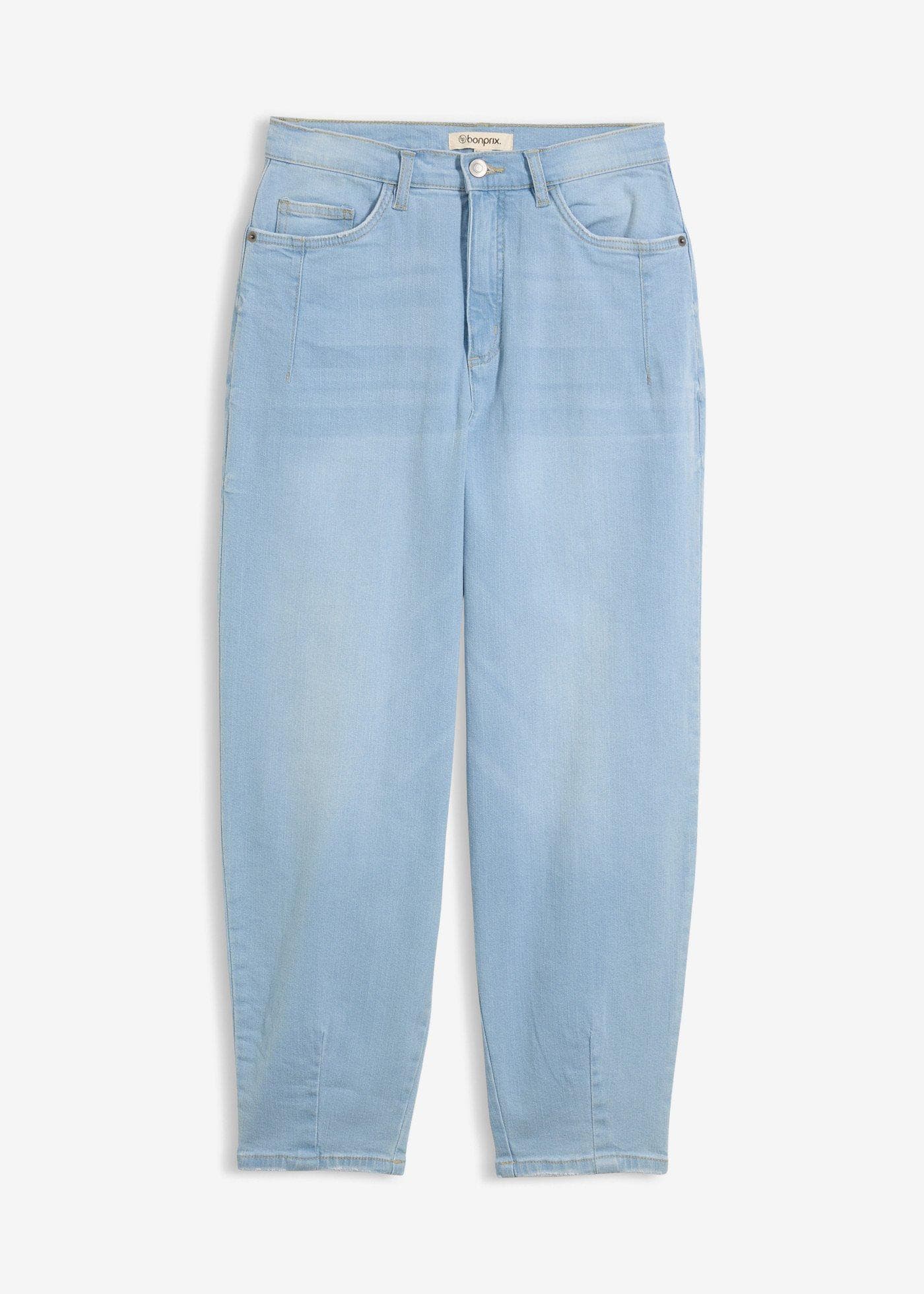 Barrel Jeans High Waist Bio Baumwolle – Bild 1 von 5